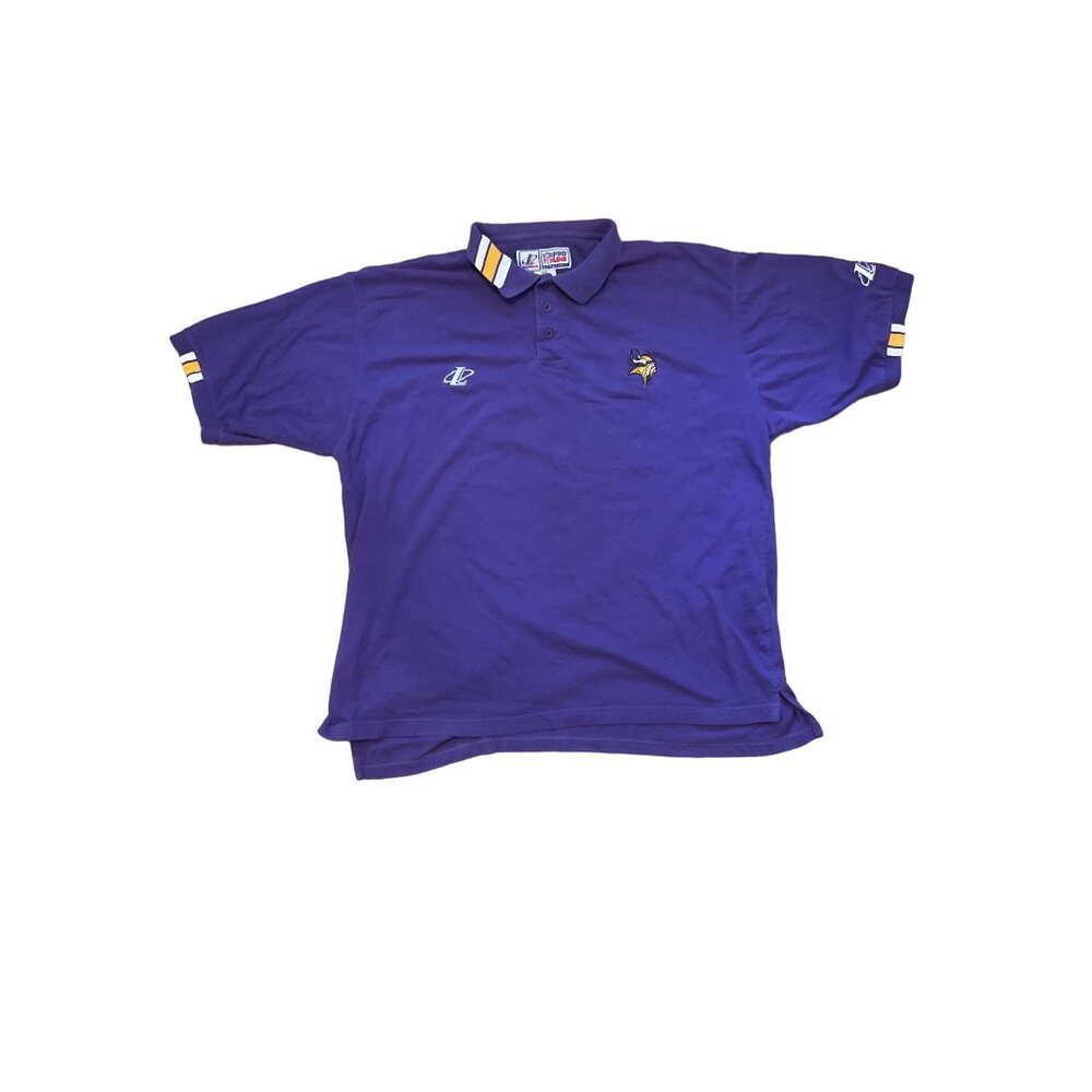 Logo Athletic NFL Pro Line Minnesota Vikings Polo Shirt XXL